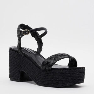 Nine West RIVVA Braided Strap Heel Sandals NWOB size 7.5